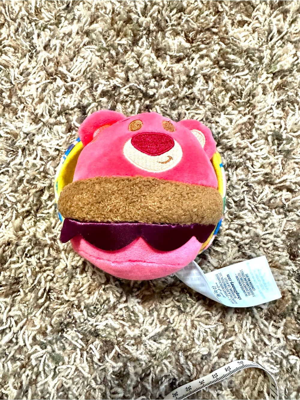 Disney Munchlings - Lotso Hamburger Plush - Toy Story